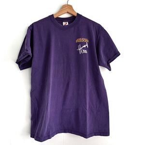 Vintage Space Station Freedom Shirt McDonnell Douglas Purple Jerzees Large